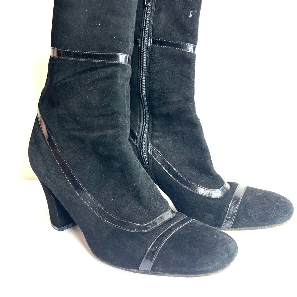 BCBGMaxAzria Black Heeled Boots